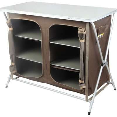 Oztrail 3 Shelf Double Deluxe Cupboard