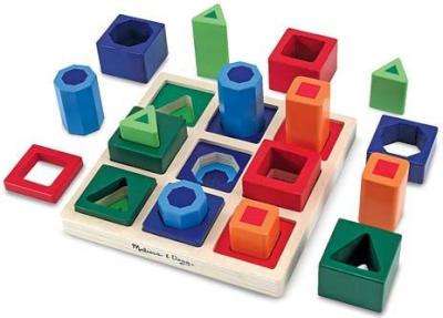 Melissa & Doug Classic Toys - Shape Sequence Sorting Set