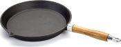 Oztrail 25cm Frying Pan with Wood Handle