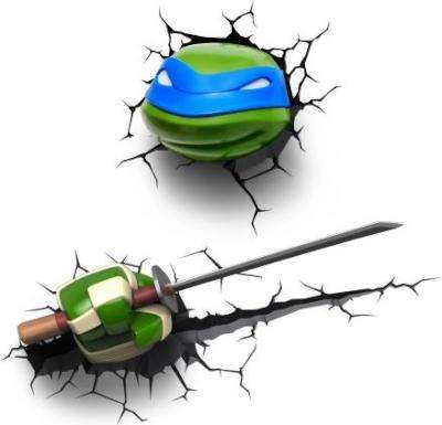 3D Light FX Leonardo Teenage Mutant Ninja Turtles 3D Deco Night Light