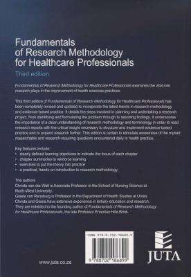 Fundamentals of Research Methodology for Healthcare Professionals (Paperback, 3rd edition)