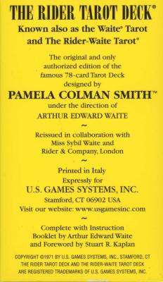 Rider-Waite Tarot Deck (Cards)