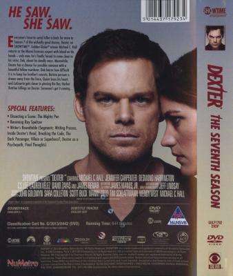 Dexter - Season 7 (DVD, Boxed set)