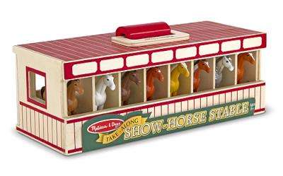 Melissa & Doug Classic Toys - Show-Horse Stable