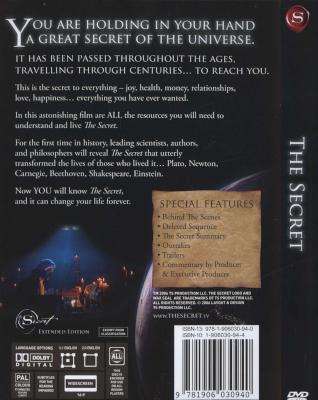 The Secret - The Secret Has Travelled Through Centuries...to Reach You (DVD, Extended ed)
