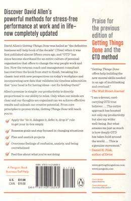 Getting Things Done - The Art of Stress-Free Productivity (Paperback, Revised)