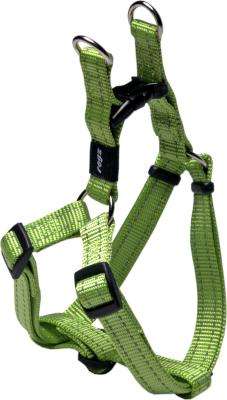 Rogz Utility Snake Step-in Dog Harness - Medium 16mm (Lime Reflective)