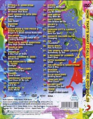 Now That's What I Call Music! The DVD - Vol.29 (DVD)