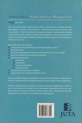 Introduction to Health Services Management (Paperback, 3rd Revised edition)