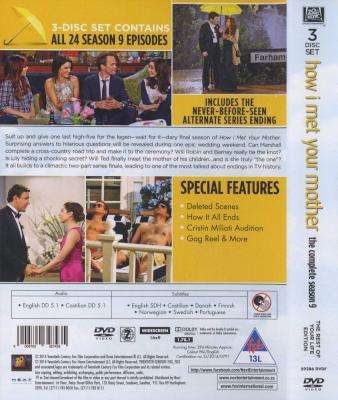 How I Met Your Mother - Season 9 - The Final Season (DVD, Boxed set)