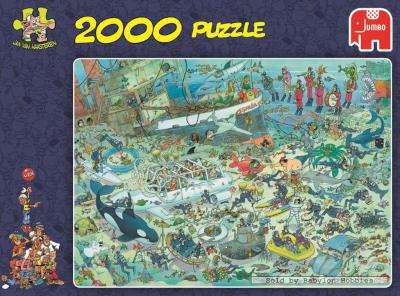 Jumbo Jan van Haasteren Deep Sea Fun Jigsaw Puzzle (2000 Pieces)