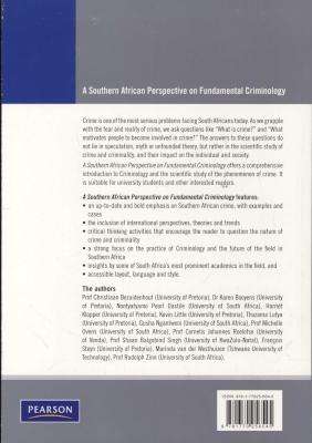 A Southern African Perspective on Fundamental Criminology (Paperback)