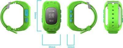 Kids Smart GPS Tracker Watch - Blue
