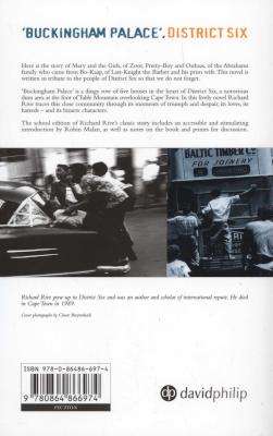 'Buckingham Palace', District Six - School Edition (Paperback)