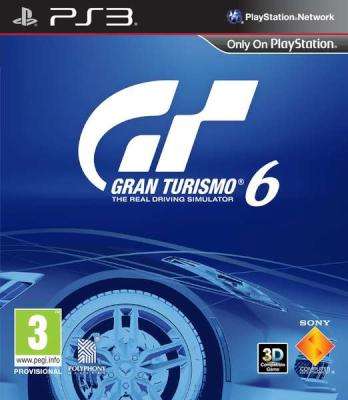 Gran Turismo 6 (PlayStation 3, DVD-ROM)