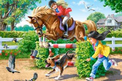 Castorland Horse Riding Holidays Puzzle (108 Pieces)