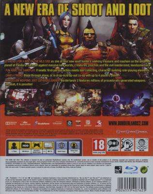 Borderlands 2  (PlayStation 3, DVD-ROM)