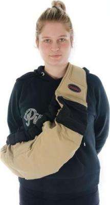 Chelino Multi Position Padded Baby Sling Carrier (Black/Camel)