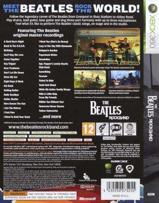 Rock Band: The Beatles - Stand Alone Game (XBox 360, DVD-ROM)