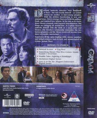 Grimm - Season 3 (DVD, Boxed set)
