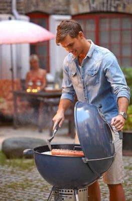 Weber MasterTouch with GBS Grate and Tuck Away Lid (57cm) (Slate)