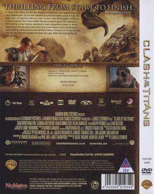 Clash Of The Titans (2010) (DVD)
