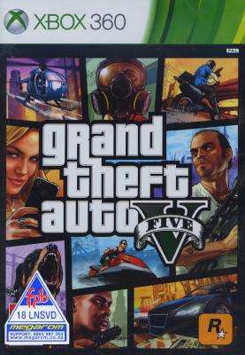 Grand Theft Auto V (5) (XBox 360, DVD-ROM)