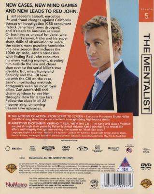 The Mentalist - Season 5 (DVD, Boxed set)