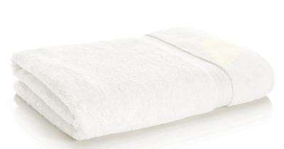 Simon Baker 100% Egyptian Cotton Bath Towel (70cm x 130cm) (White)