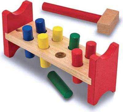 Melissa & Doug Classic Toys - Pound-A-Peg