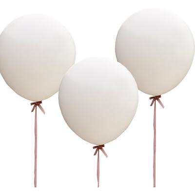 Vintage Affair - Huge Balloons White (Pack of 3)