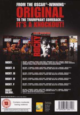 Rocky - The Complete Saga - Rocky / Rocky 2 / Rocky 3 / Rocky 4 / Rocky 5 / Rocky Balboa (DVD, Boxed