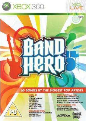 Band Hero - Standalone Game (XBox 360, DVD-ROM)