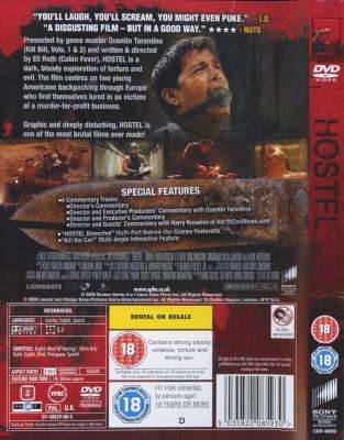 Hostel (English, Catalan, Spanish, DVD)