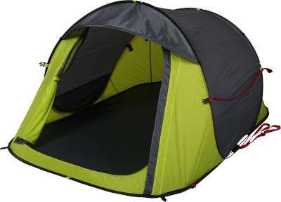 Oztrail Blitz 2 Pop Up Tent (2 Person) (Yellow/Grey)
