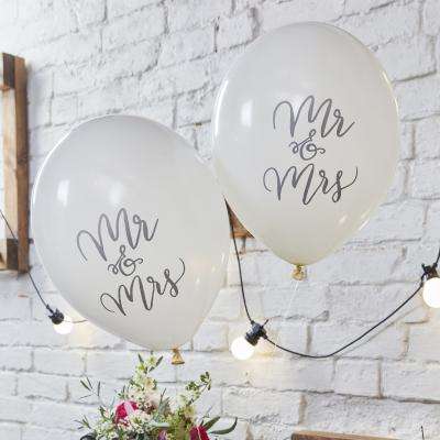 Boho - Balloons - Mrs And Mrs (Pack of 10)