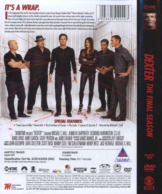 Dexter - Season 8 - The Final Season (DVD)