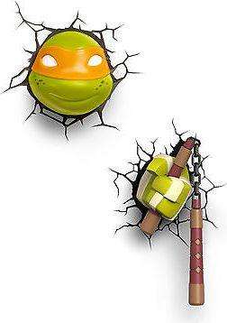 3D Light FX Michelangelo Teenage Mutant Ninja Turtles 3D Deco Night Light