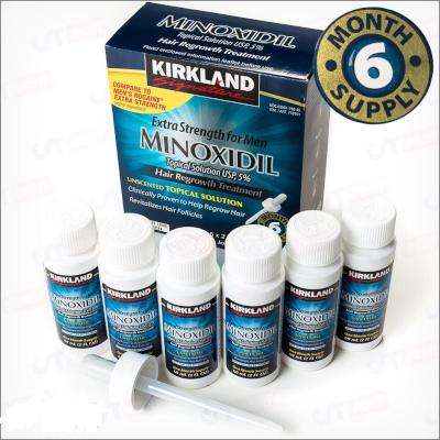 Kirkland Signature Minoxidil Hair Regrowth Treatment 5% (6 Months Supply)