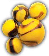 Marbles - Bumble Bee 20 Small + 1 Large
