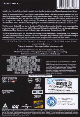 Schindler's List (DVD)