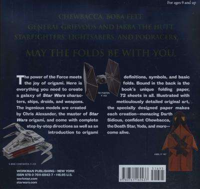 Star Wars Origami - 36 Amazing Models from a Galaxy Far, Far Away.... (Paperback)