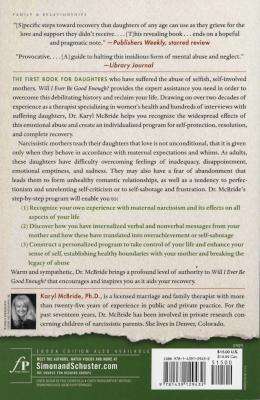 Will I Ever be Good Enough? - Healing the Daughters of Narcissistic Mothers (Paperback)