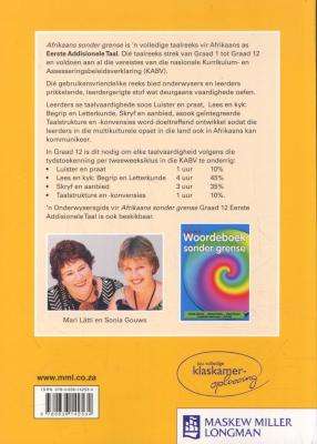 Afrikaans Sonder Grense KABV - Eerste Addisionele Taal Graad 12 Leerderboek (Afrikaans, Paperback)