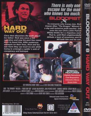 Bloodfist 8: Hard Way Out (DVD)