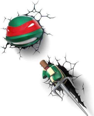 3D Light FX Raphael Teenage Mutant Ninja Turtles 3D Deco Night Light