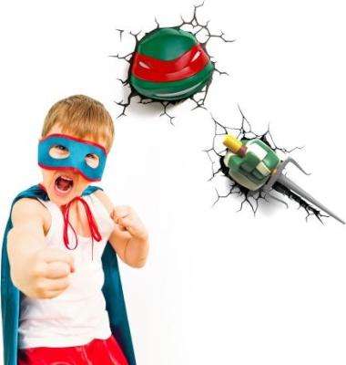 3D Light FX Raphael Teenage Mutant Ninja Turtles 3D Deco Night Light