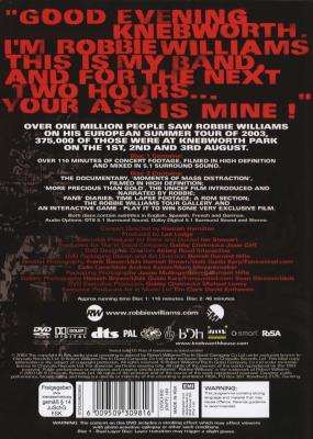 Robbie Williams - What We Did Last Summer - Live At Knebworth (DVD)