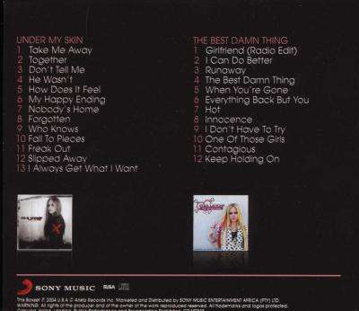 The Best Damn Thing / Under My Skin (CD)