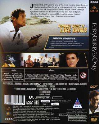 For Your Eyes Only (DVD)
